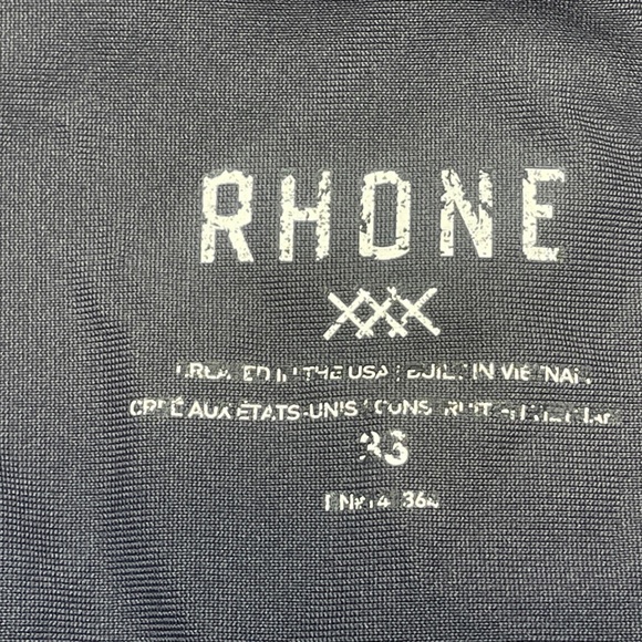 Rhone Commuter Jogger Pants Mens Size 33 Color Dark Gray Zip Up Ankle - Picture 5 of 16